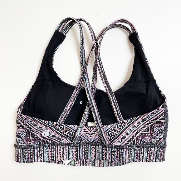 Lululemon Energy Sports Bra Tribal Pace Full-On Luxtreme Stretch 4 NWT - Picture 2 of 7